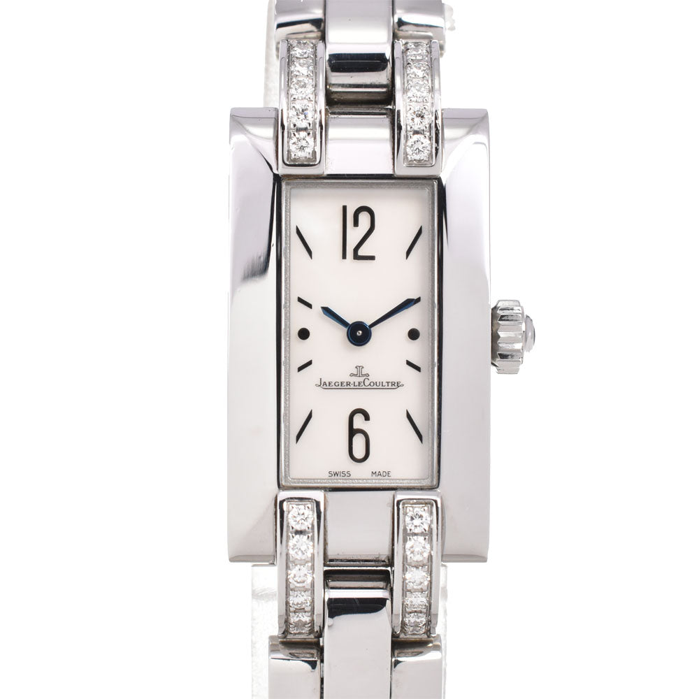 JAEGER-LECOULTRE Ideal 460 8 08 Rug diamond White shell Dial Quartz Ladies
 Watch R#143703
