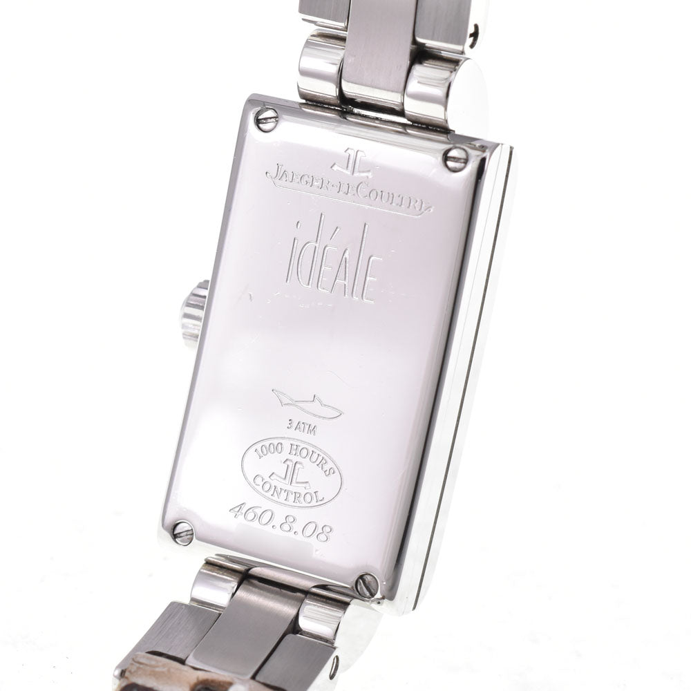 JAEGER-LECOULTRE Ideal 460 8 08 Rug diamond White shell Dial Quartz Ladies
 Watch R#143703