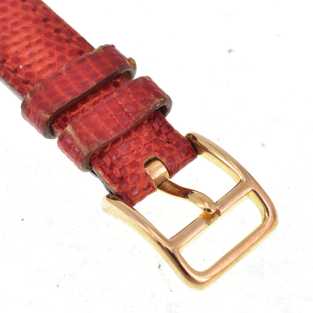 HERMES Kelly watch KE1.201 Gold Plated / Leather gold Dial Quartz Ladies
 Watch R#143704