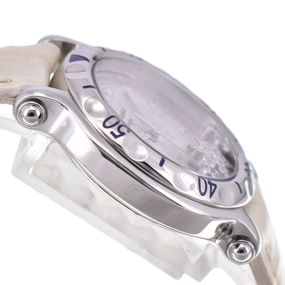 Chopard Happy sport snowflake diamond 27/8949 white Dial Quartz Ladies
 Watch Q#143705