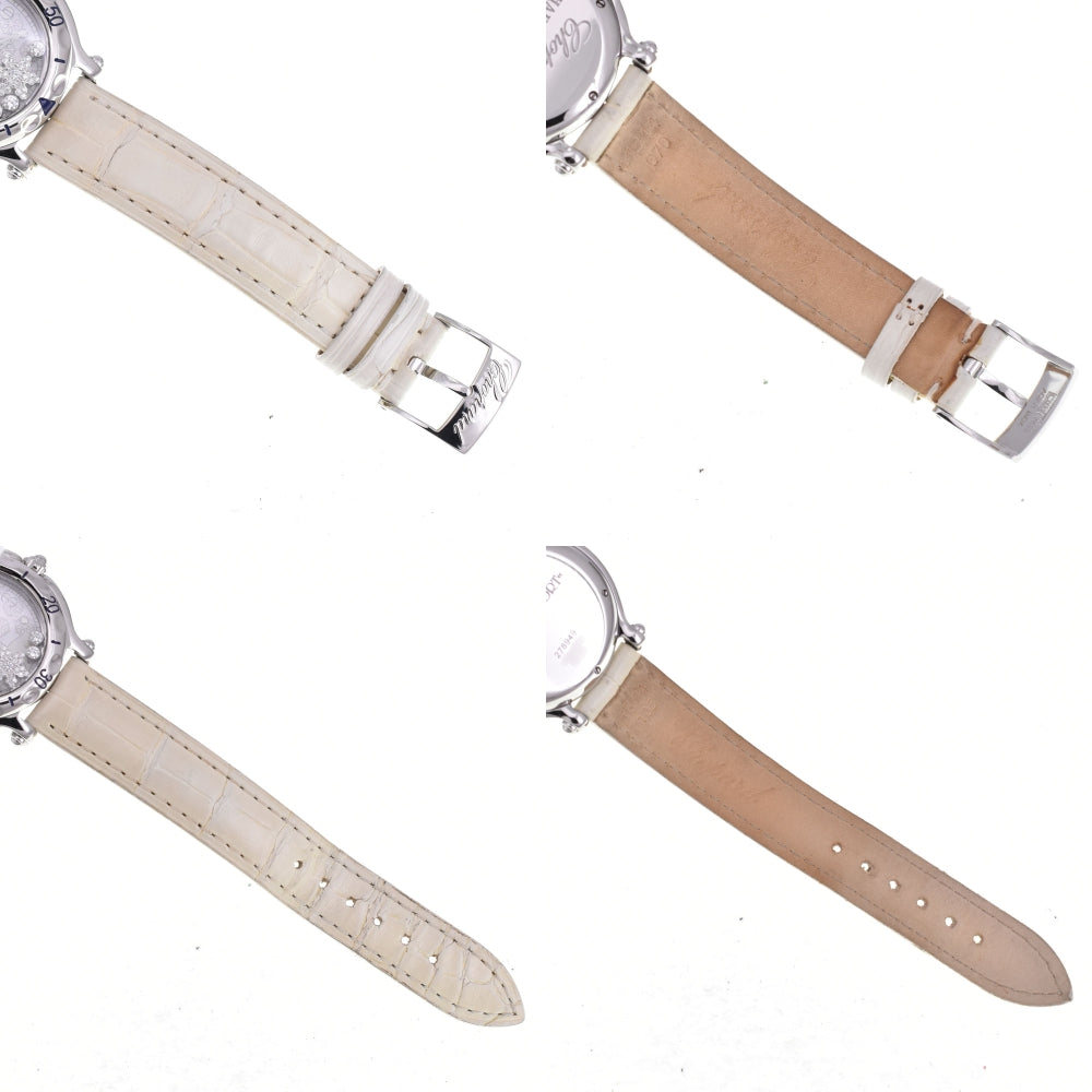 Chopard Happy sport snowflake diamond 27/8949 white Dial Quartz Ladies
 Watch Q#143705