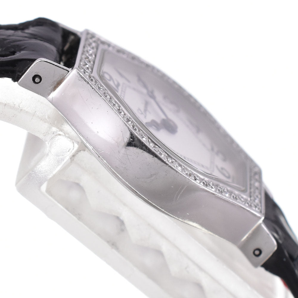 with paper LONGINES Les lavisonto L5.184.0 Diamond Bezel Silver Dial Quartz Ladies
 Watch R#143707