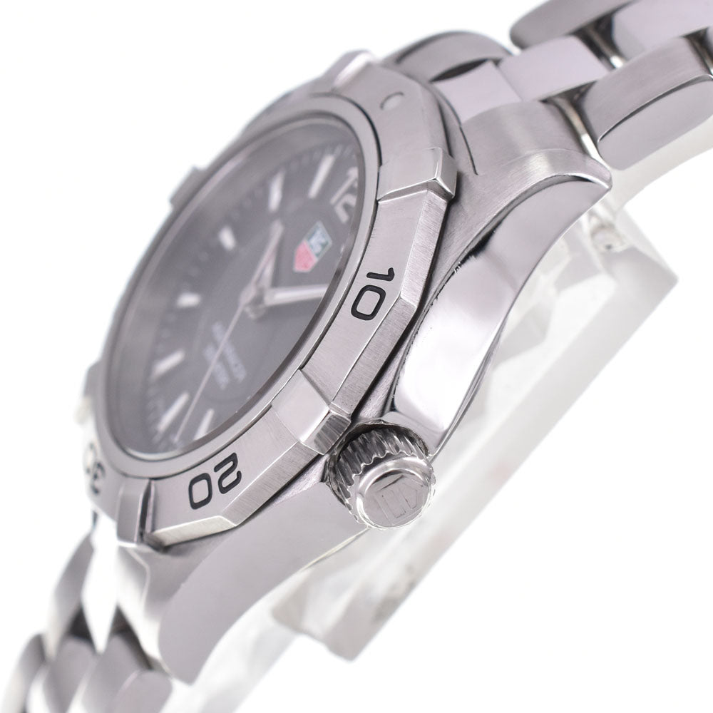 with paper TAG HEUER Aqua racer WAF141E Date gray Dial Quartz Ladies
 Watch Q#143708