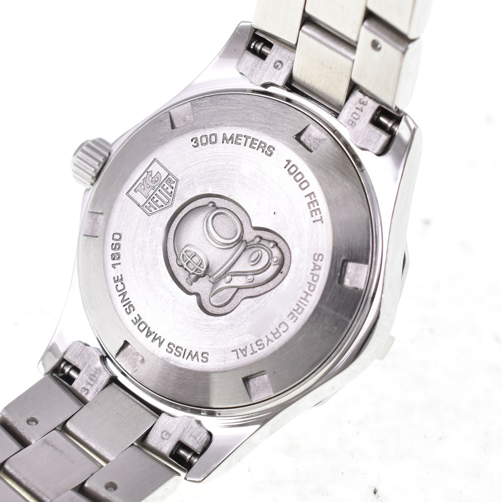 with paper TAG HEUER Aqua racer WAF141E Date gray Dial Quartz Ladies
 Watch Q#143708