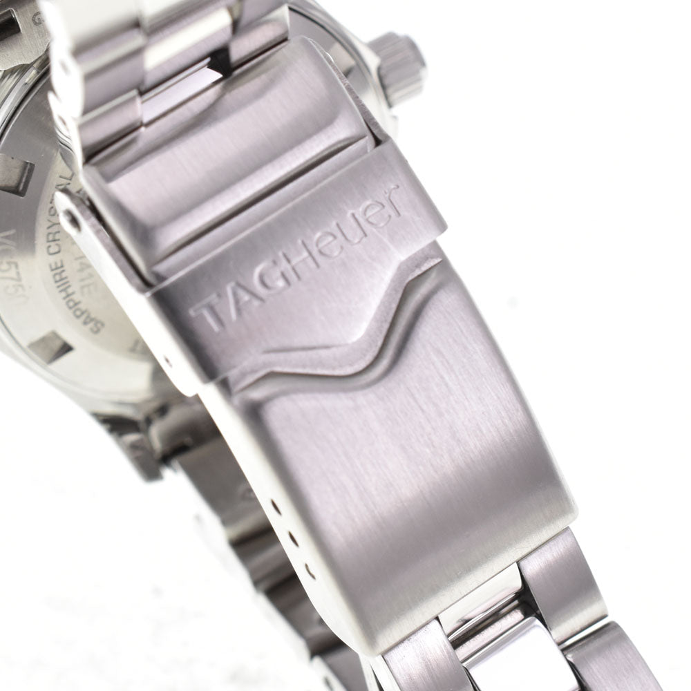 with paper TAG HEUER Aqua racer WAF141E Date gray Dial Quartz Ladies
 Watch Q#143708