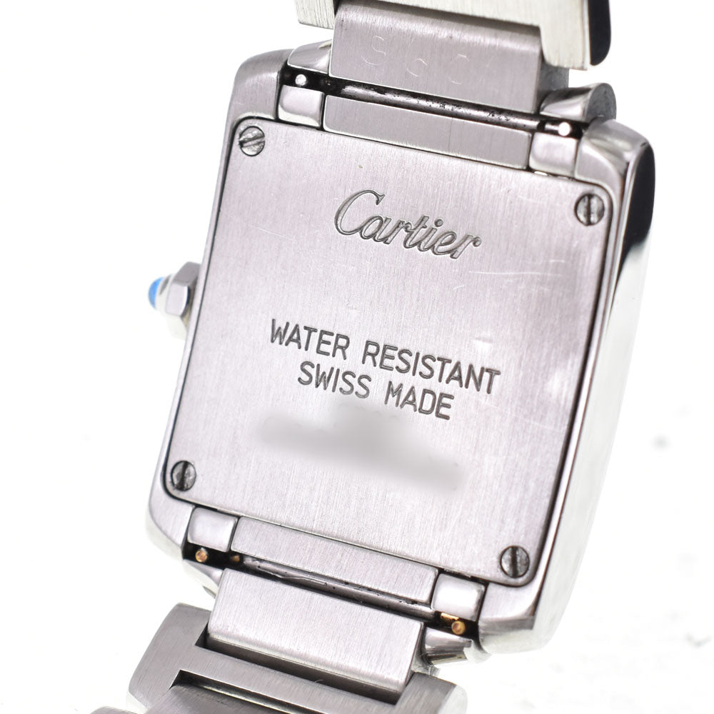 CARTIER Tank francaise SM W51008Q3 Ivory Dial Quartz Ladies
 Watch R#143711