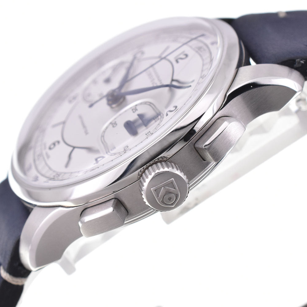 with paper LEBOIS & Co Heritage Chronograph 324.442 Silver Dial Hand Winding Men's
 Watch R#143714