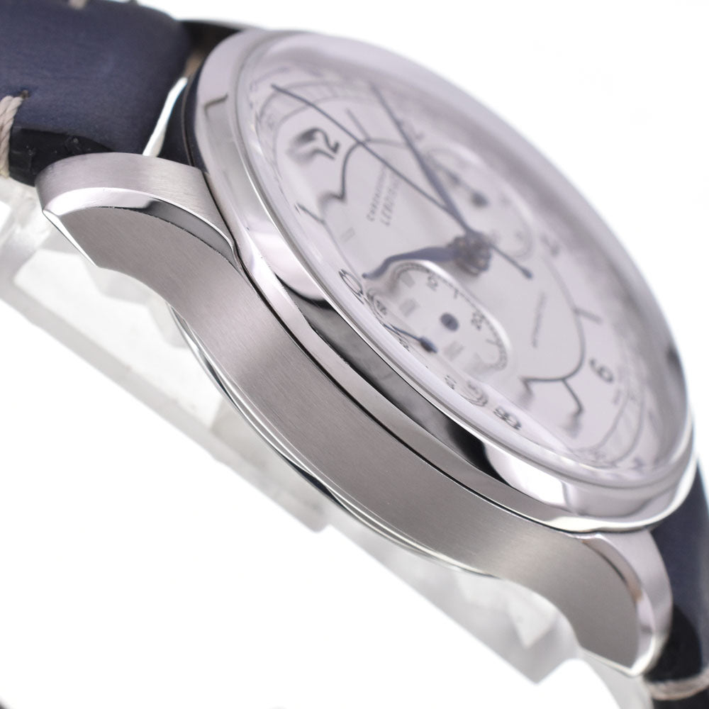 with paper LEBOIS & Co Heritage Chronograph 324.442 Silver Dial Hand Winding Men's
 Watch R#143714