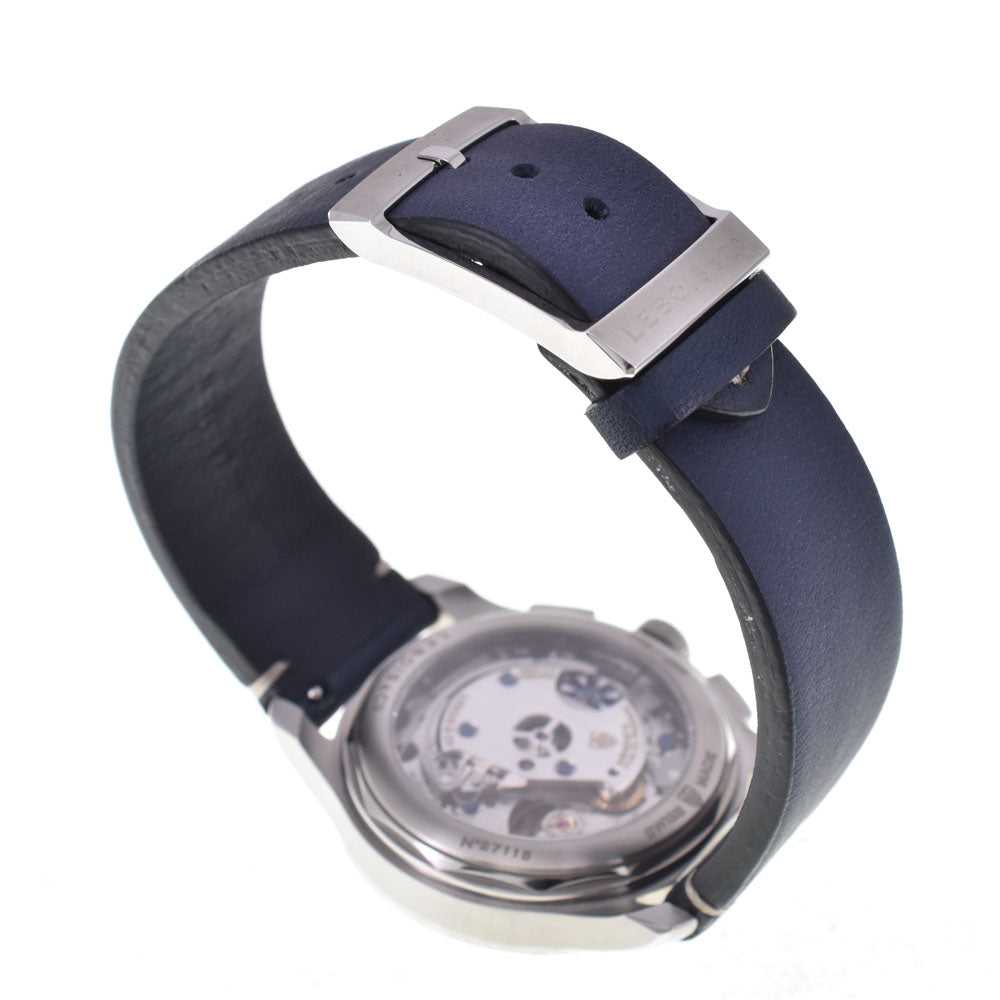 with paper LEBOIS & Co Heritage Chronograph 324.442 Silver Dial Hand Winding Men's
 Watch R#143714