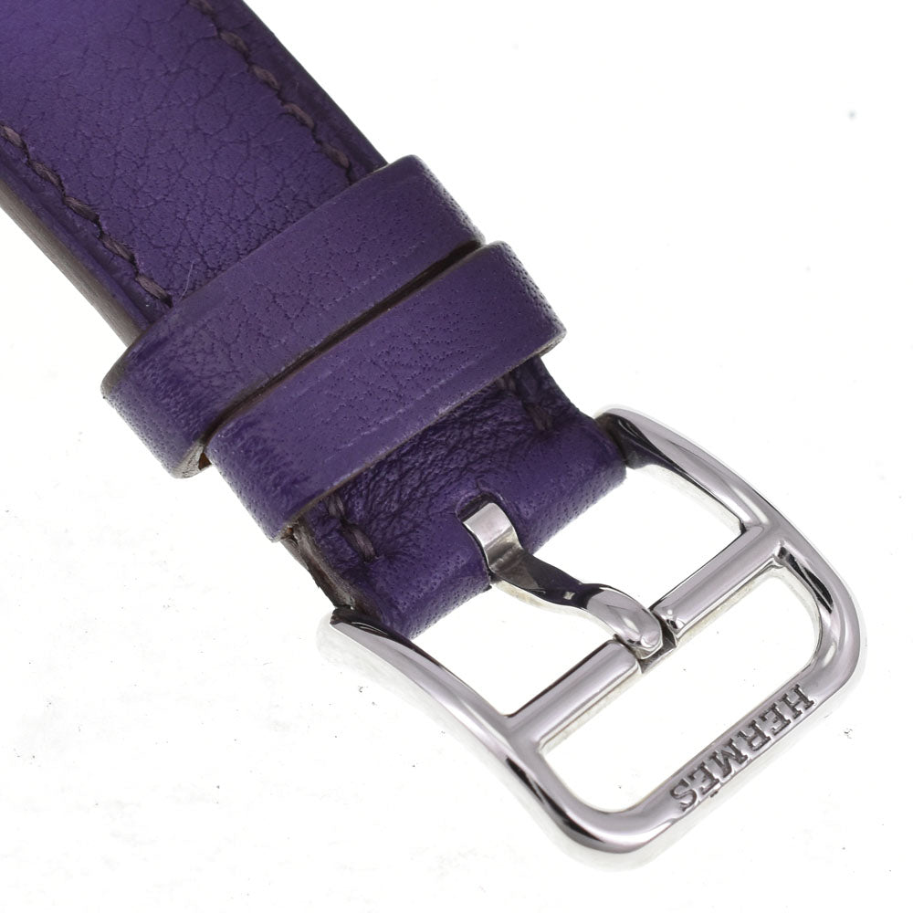 HERMES Cape Cod CT1.710 Date Double Tour Stainless Steel/Leather white Dial Quartz Unisex
 Watch R#143721