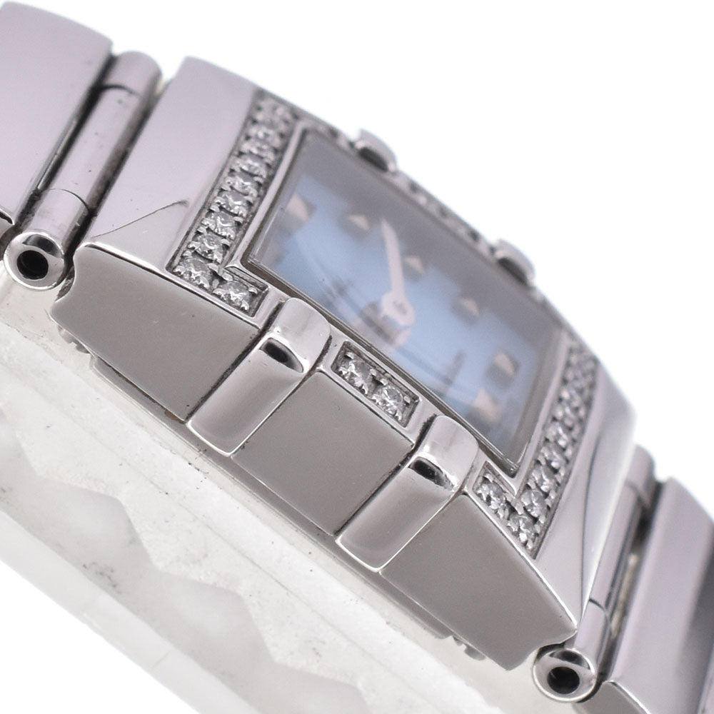 OMEGA Constellation Carre Mini 1537.74 Diamond Bezel Blue shell Dial Quartz Ladies
 Watch R#143724