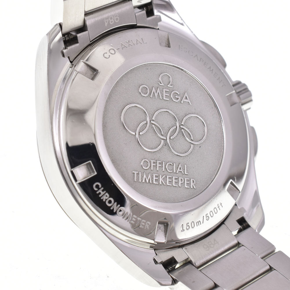 with paper OMEGA Seamaster Aqua Terra 231.10.44.50.02.001 Olympic collection Silver Dial Automatic Men's
 Watch R#143725