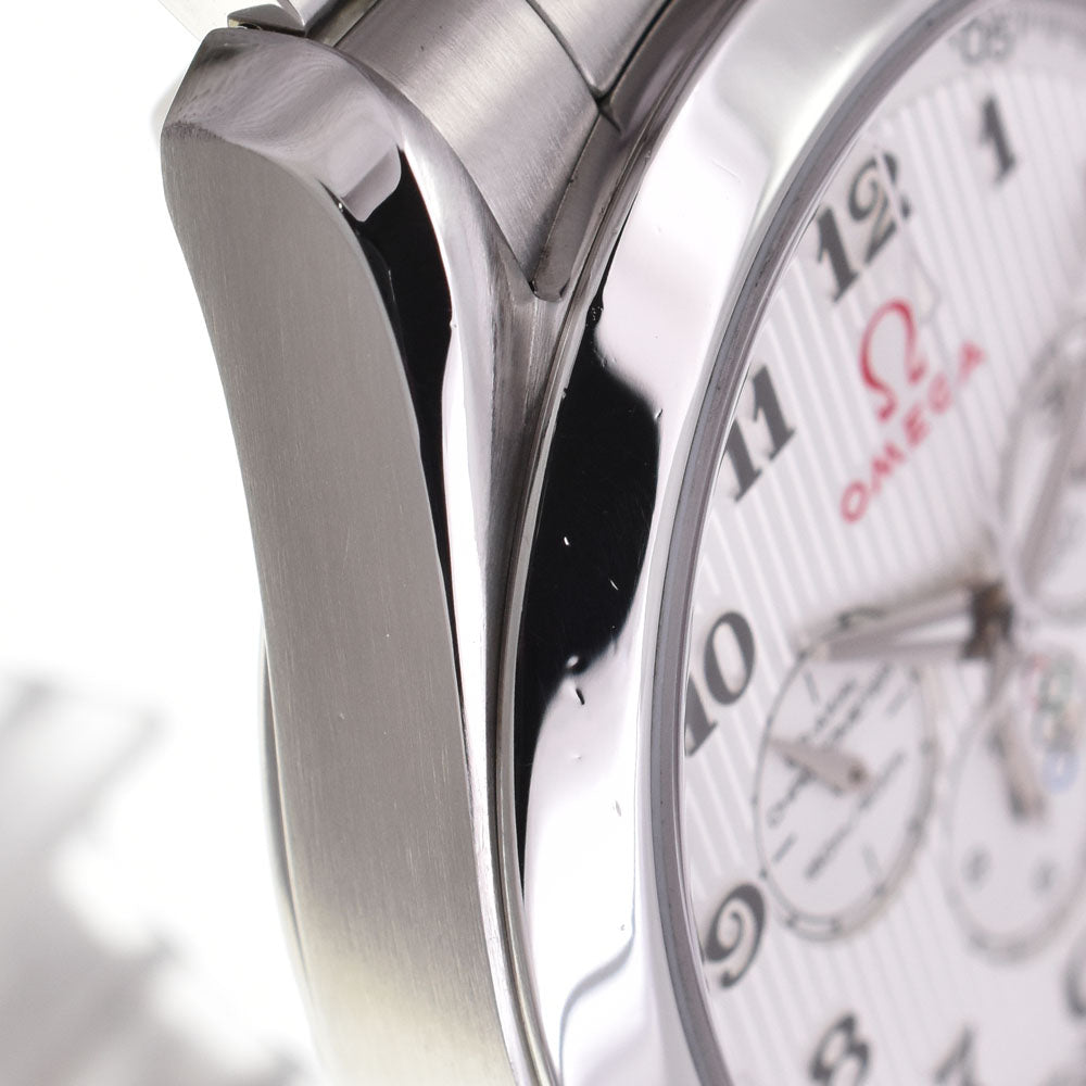 with paper OMEGA Seamaster Aqua Terra 231.10.44.50.02.001 Olympic collection Silver Dial Automatic Men's
 Watch R#143725