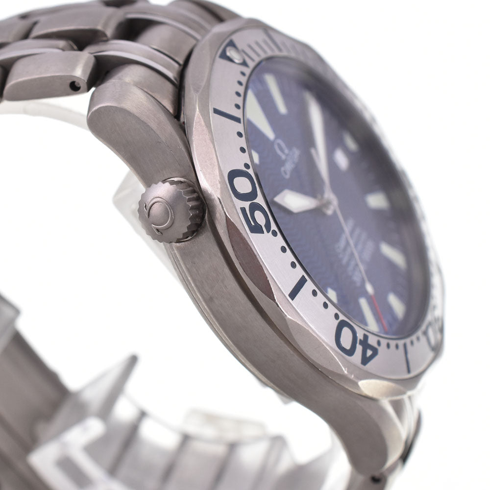 with paper OMEGA Seamaster 300M 2231.80 titanium blue Dial Automatic Men's
 Watch P#143726