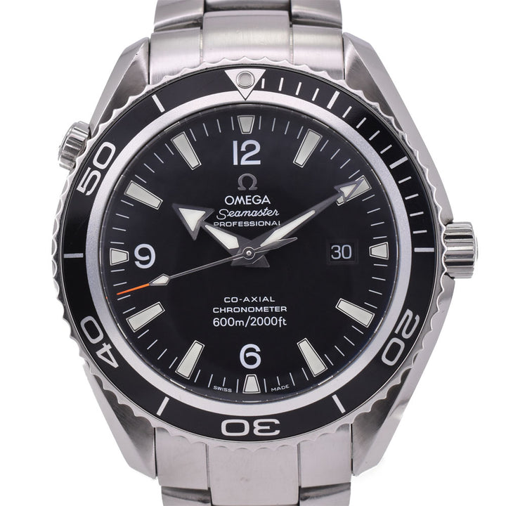 with paper OMEGA Seamaster Planet Ocean 600 2200.50 CO-AXIAL black Dial Automatic Men's
 Watch R#143727