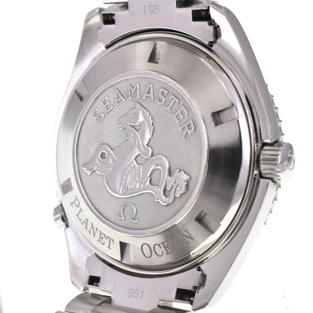 with paper OMEGA Seamaster Planet Ocean 600 2200.50 CO-AXIAL black Dial Automatic Men's
 Watch R#143727