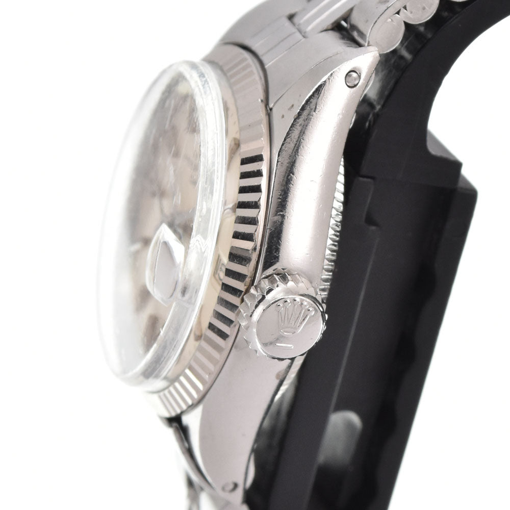 ROLEX Oyster perpetual date 6619 vintage Cal.1161 Silver Dial Automatic Ladies
 Watch M#143735