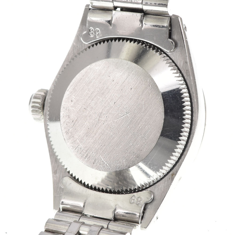 ROLEX Oyster perpetual date 6619 vintage Cal.1161 Silver Dial Automatic Ladies
 Watch M#143735