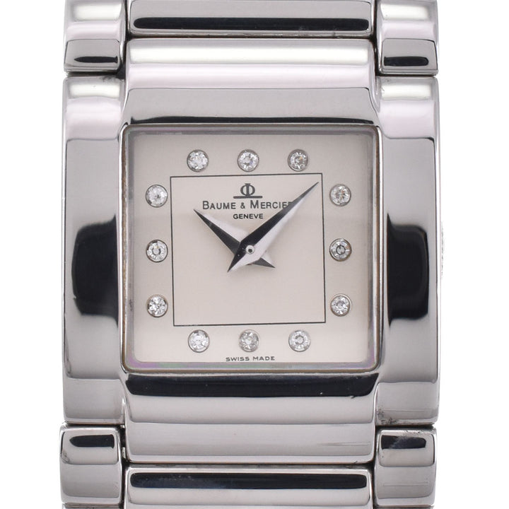 Baume & Mercier catwalk MV045219 12P diamond Silver Dial Quartz Ladies
 Watch A#143739