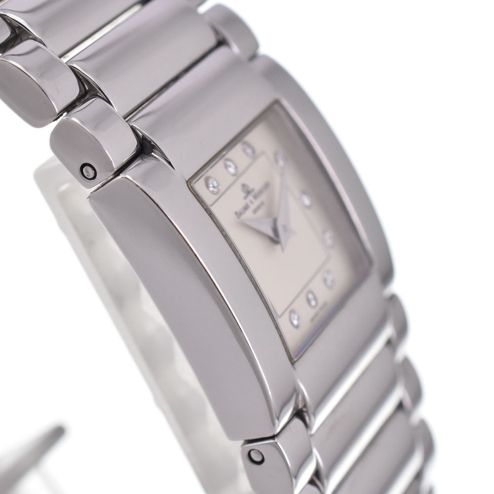 Baume & Mercier catwalk MV045219 12P diamond Silver Dial Quartz Ladies
 Watch A#143739