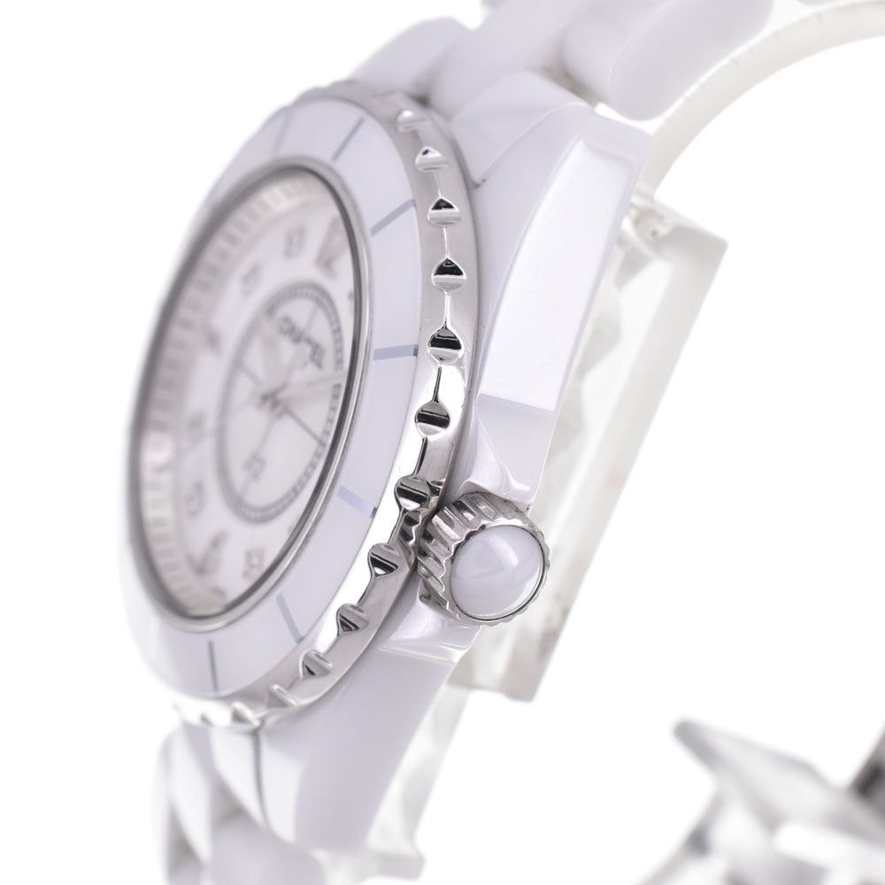 CHANEL J12 H2422 8P diamond White shell Dial Quartz Ladies
 Watch Q#143741