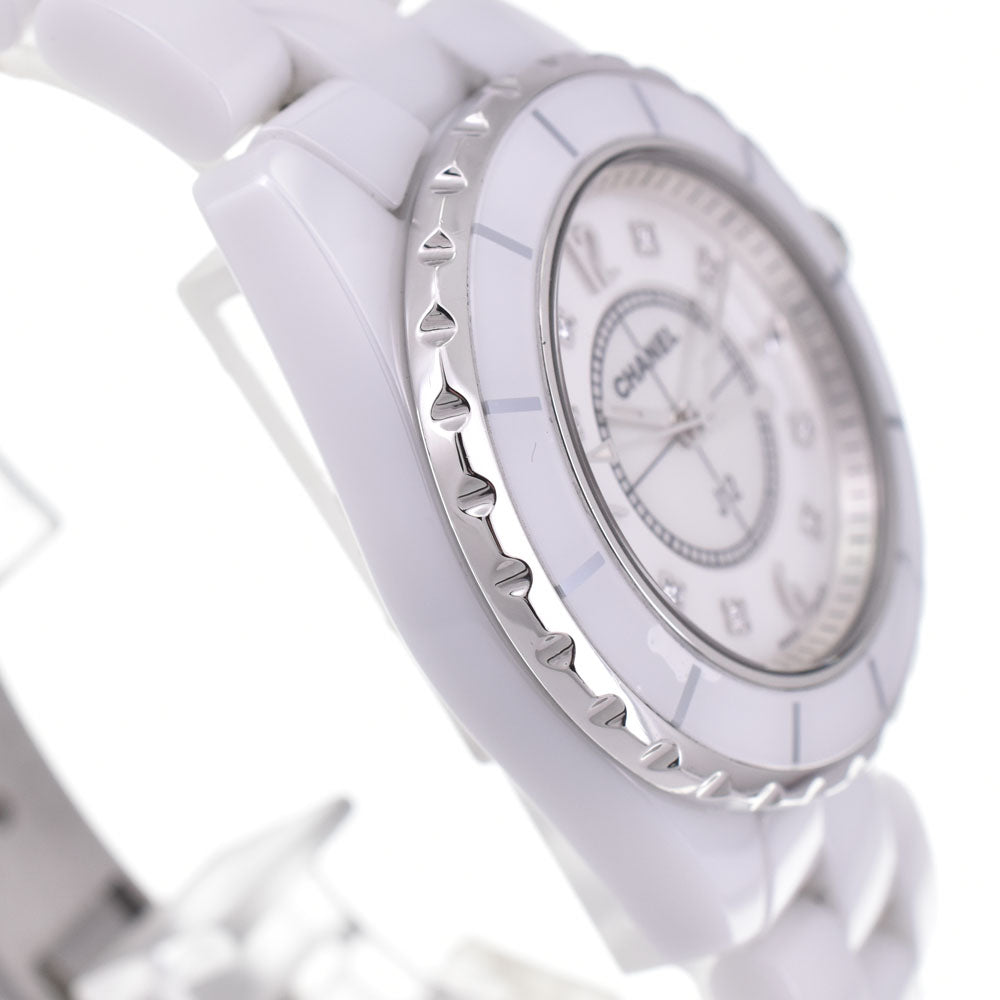 CHANEL J12 H2422 8P diamond White shell Dial Quartz Ladies
 Watch Q#143741