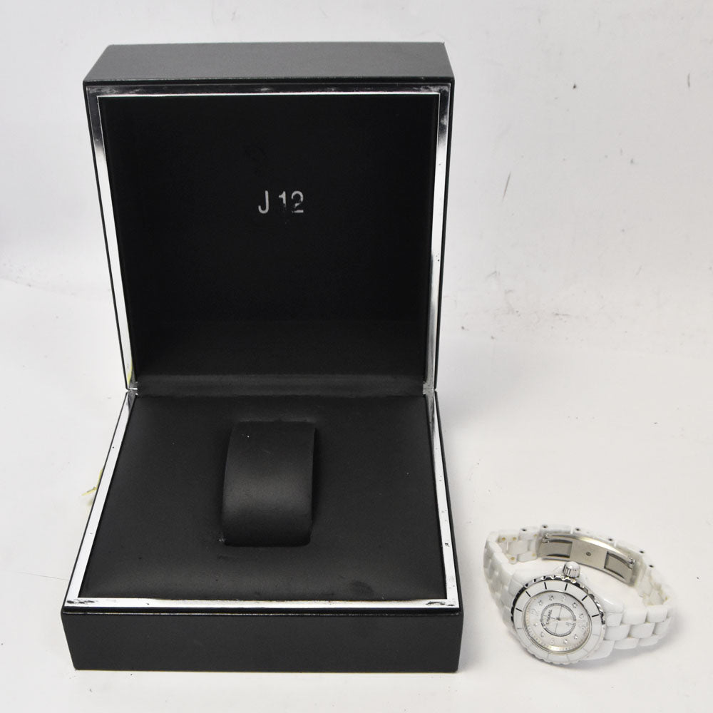 CHANEL J12 H2422 8P diamond White shell Dial Quartz Ladies
 Watch Q#143741
