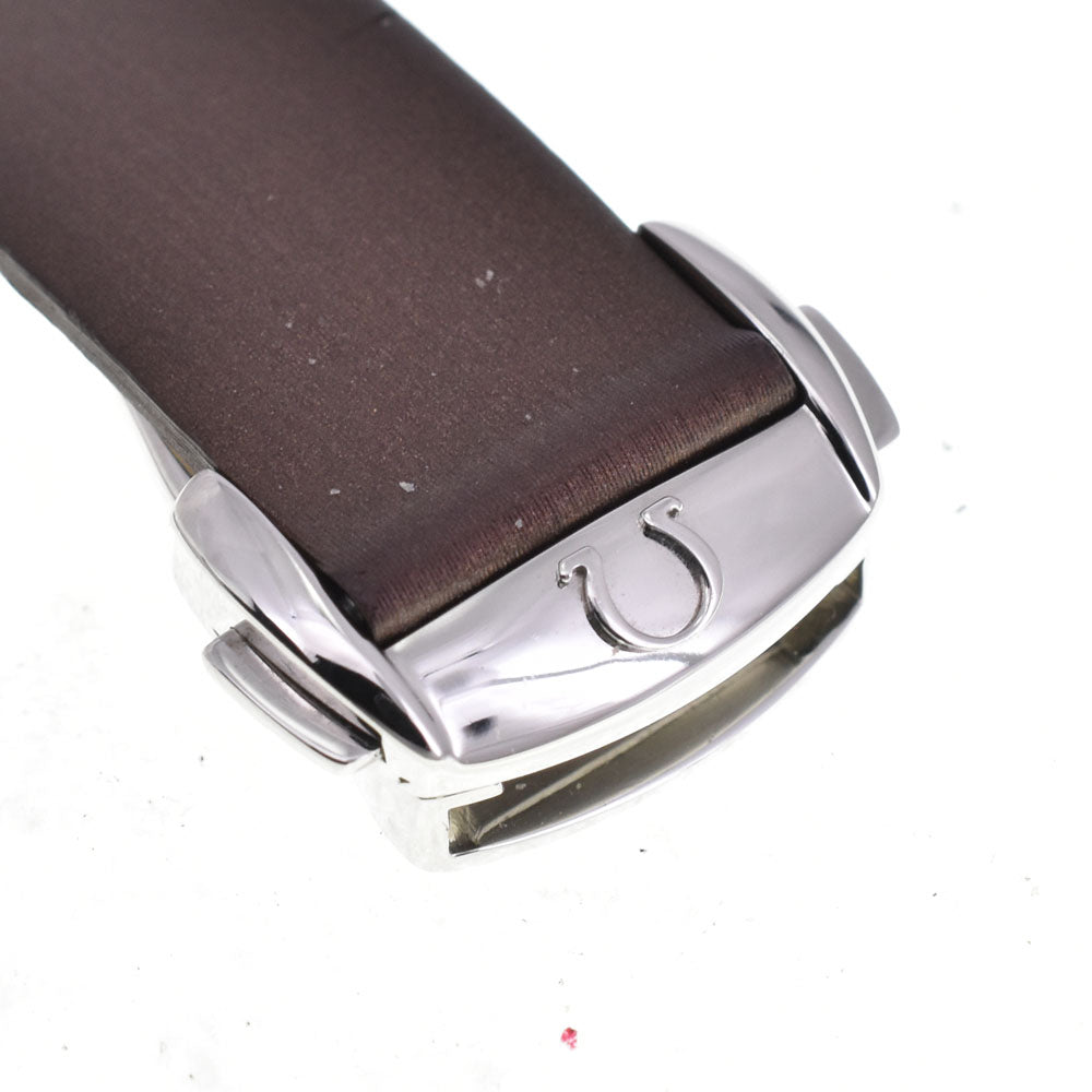 OMEGA De Ville Ladymatic 425.27.34.20.63.001 Stainless Steel/K18RG/Diamond Brown Dial Automatic Ladies
 Watch Q#143743