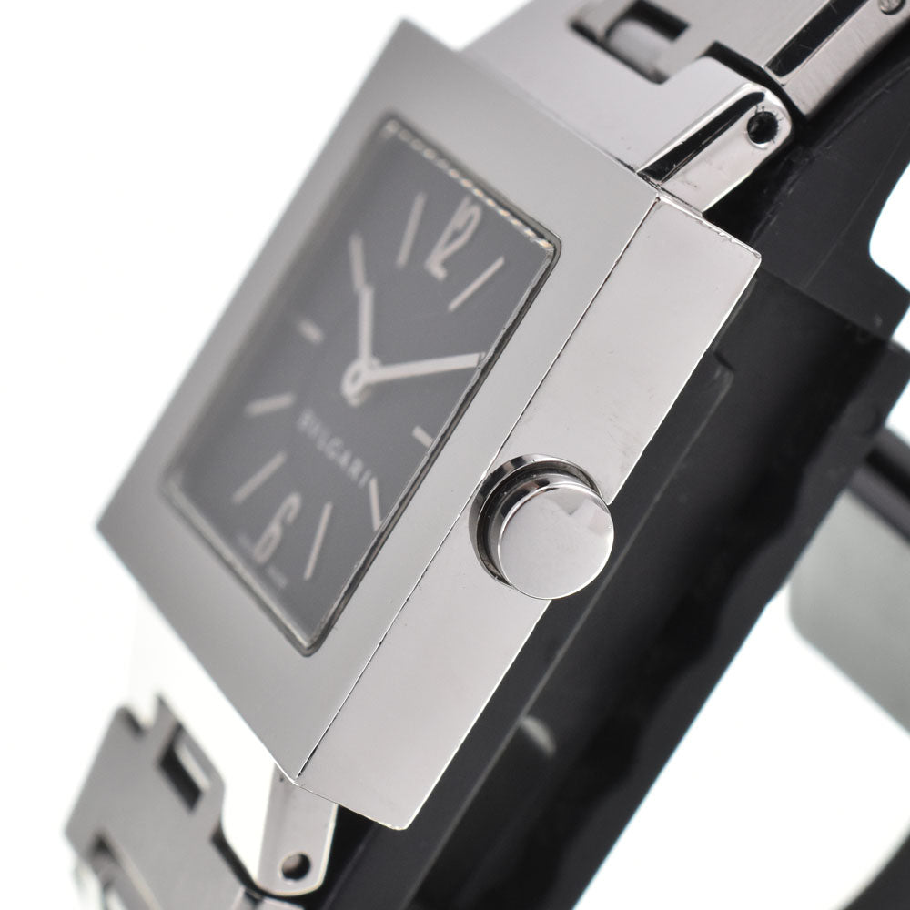 BVLGARI Quadlard SQ22SS black Dial Quartz Ladies
 Watch R#143745