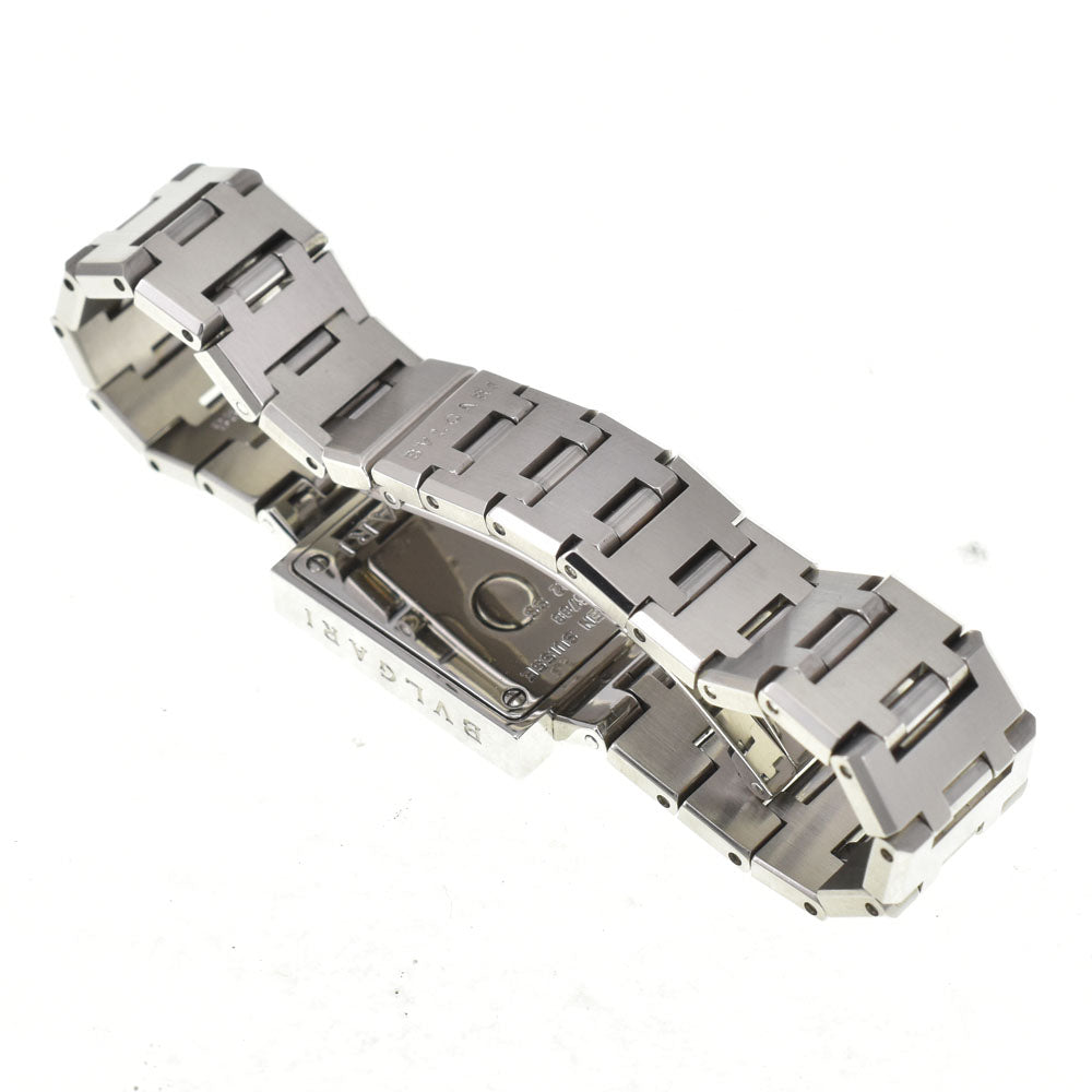 BVLGARI Quadlard SQ22SS black Dial Quartz Ladies
 Watch R#143745