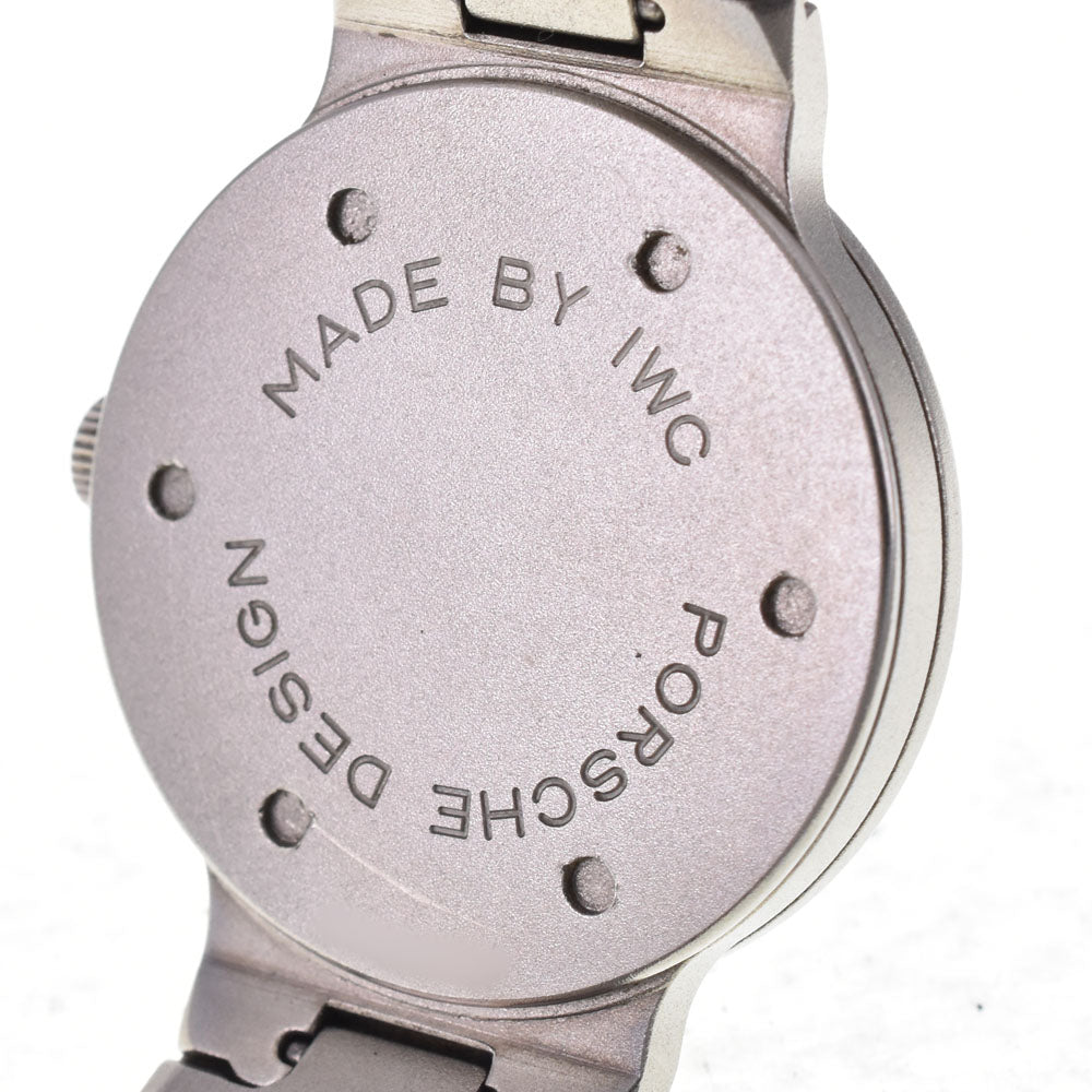 Porsche Design by IWC 1.3" Titanium Date black Dial Quartz Unisex
 Watch R#143749