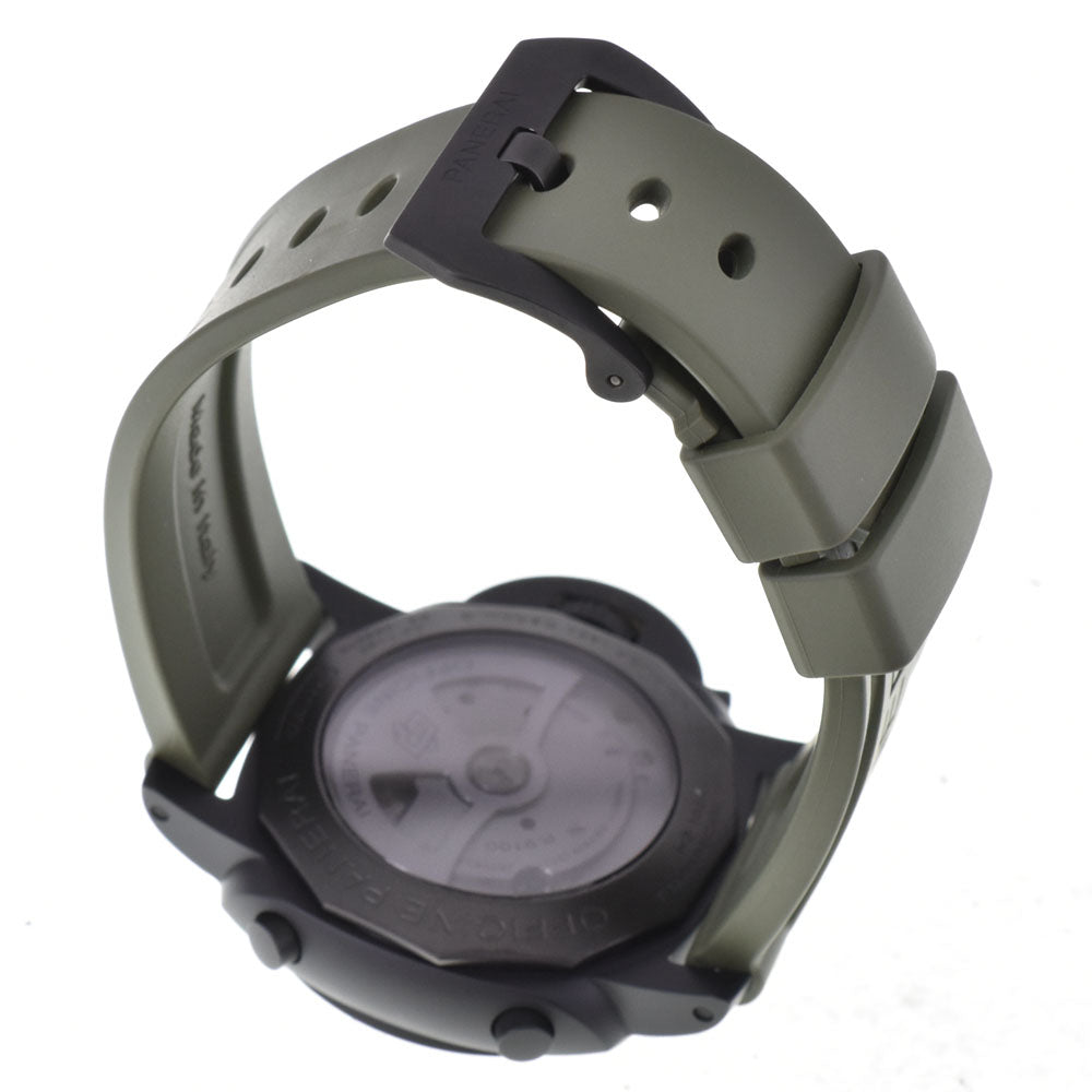 PANERAI Luminor 1950 Chrono Flyback PAM00580 Ceramica Small Second Date black Dial Automatic Men's
 Watch R#143750