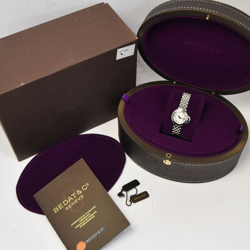 with paper BEDAT&Co No.8 B827.011.600 Silver Dial Quartz Ladies
 Watch R#143751