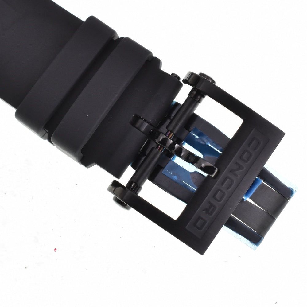 with paper Concord C1 01.5.40.1020 Retrograde Day Date black Dial Automatic Men's
 Watch P#143752