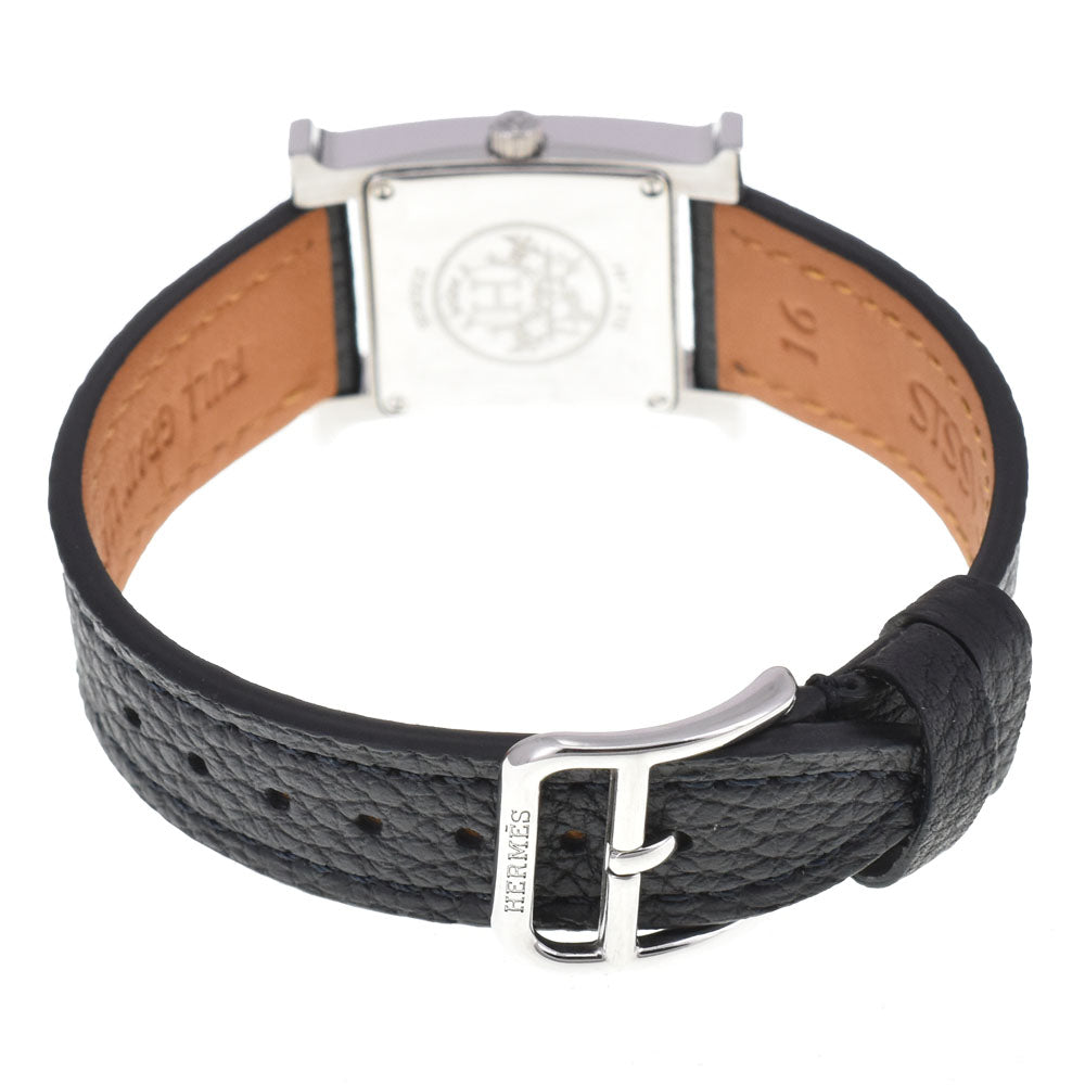 HERMES H watch HH1.201 black Dial Quartz Ladies
 Watch I#143755