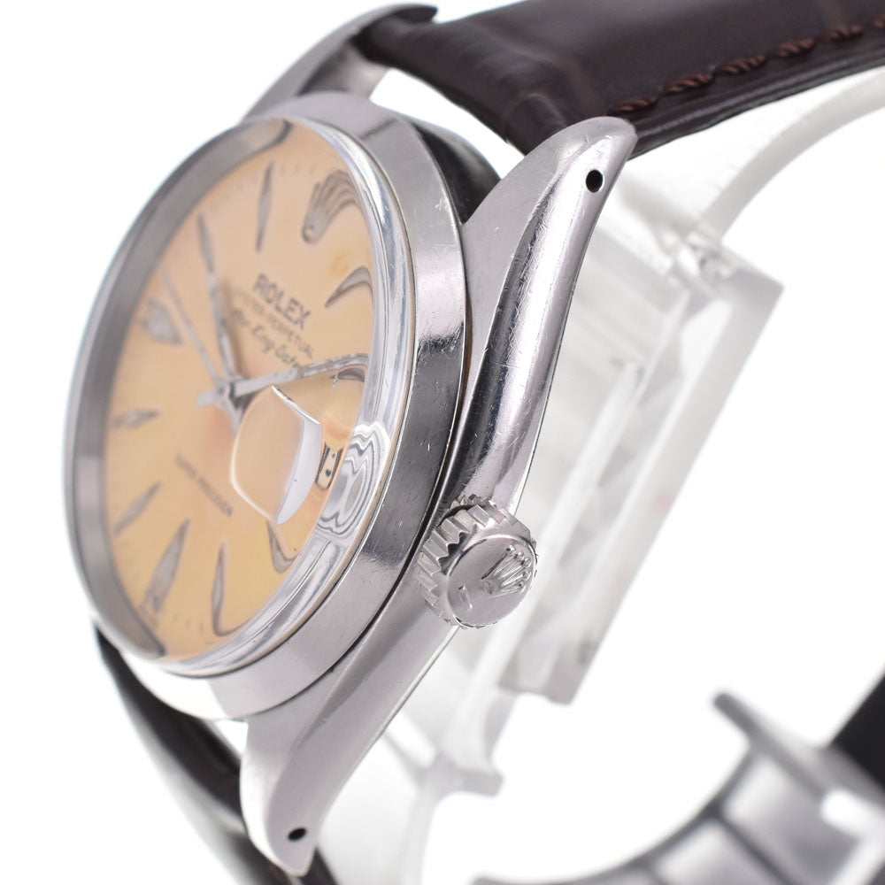 ROLEX Air King Oyster Perpetual 5700 Cal.1530 Silver Dial Automatic Men's
 Watch A#143759