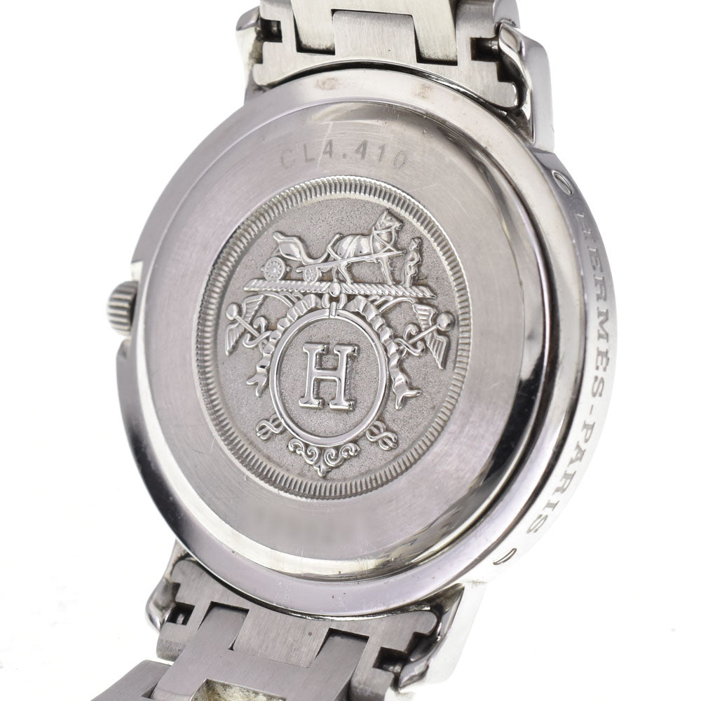 HERMES Clipper CL4.410 Date D buckle white Dial Quartz Unisex
 Watch A#143762