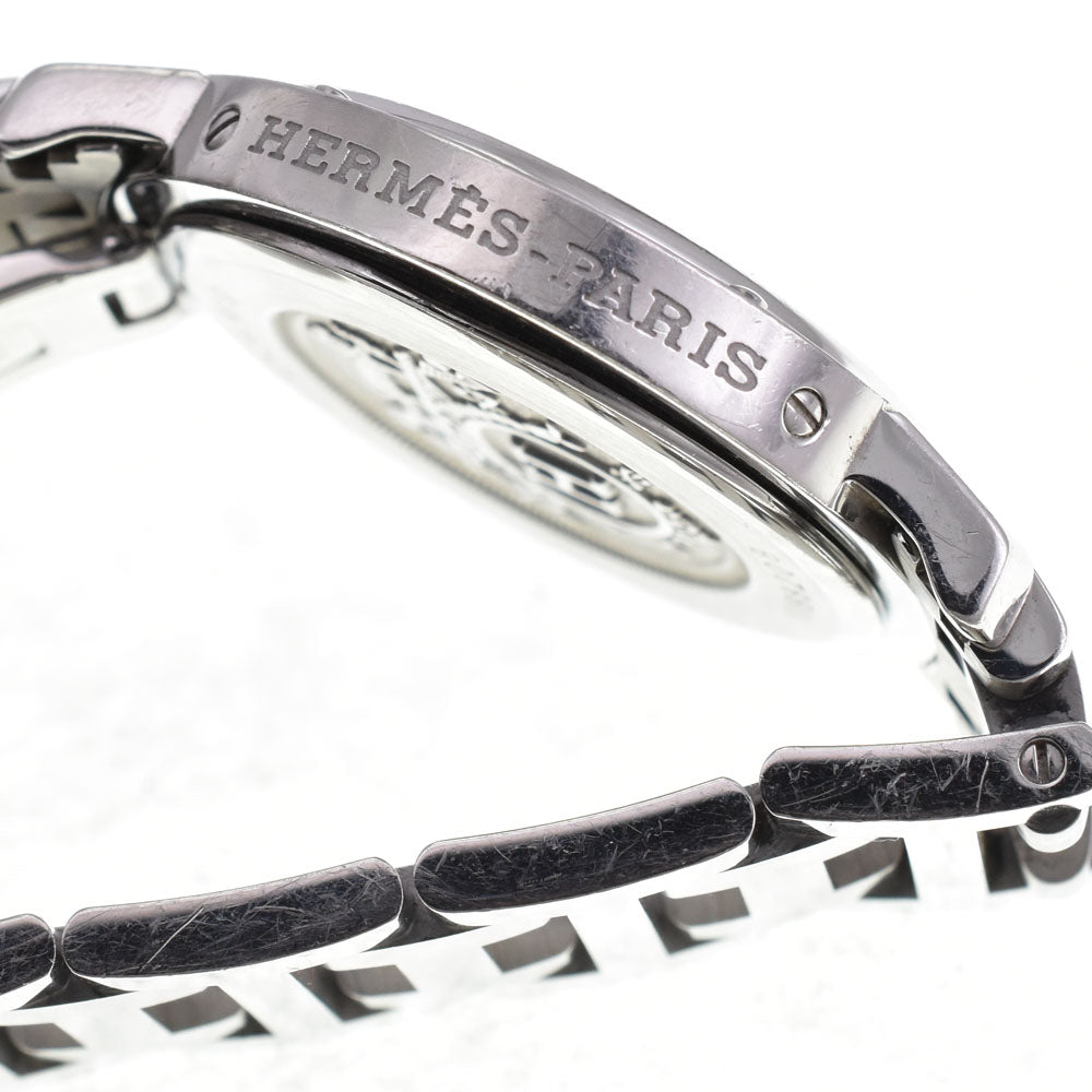 HERMES Clipper CL4.410 Date D buckle white Dial Quartz Unisex
 Watch A#143762