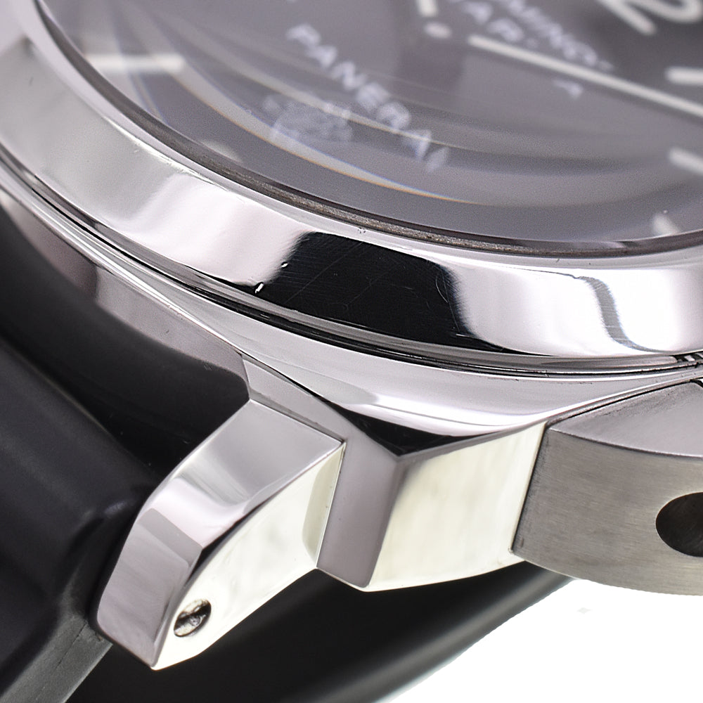 with paper PANERAI Luminor Marina logo PAM00005 Small second black Dial Hand Winding Men's
 Watch E#143765