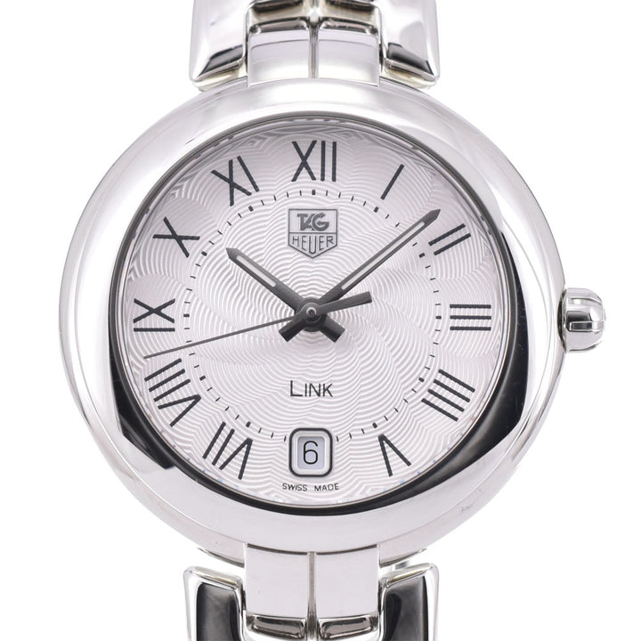 with paper TAG HEUER Link Ready WAT1314.BA0956 Date Silver Dial Quartz Ladies
 Watch P#143767