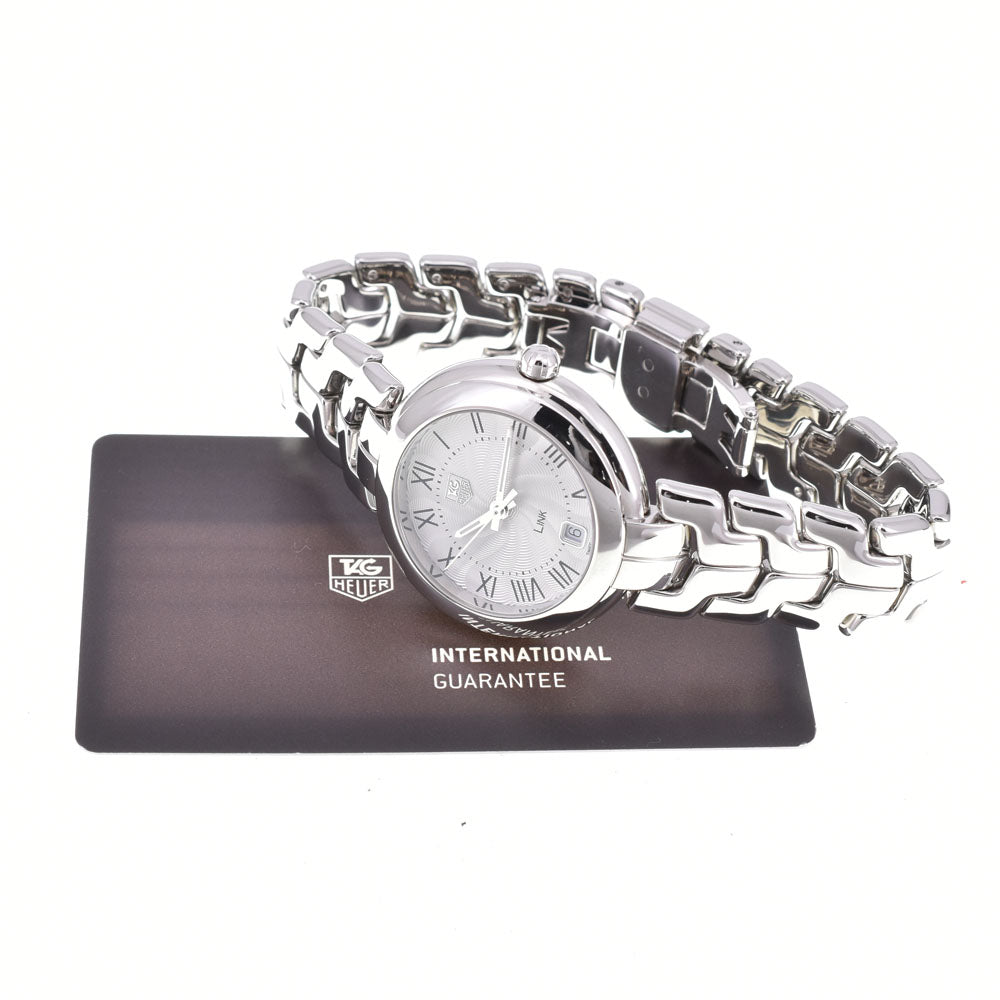 with paper TAG HEUER Link Ready WAT1314.BA0956 Date Silver Dial Quartz Ladies
 Watch P#143767