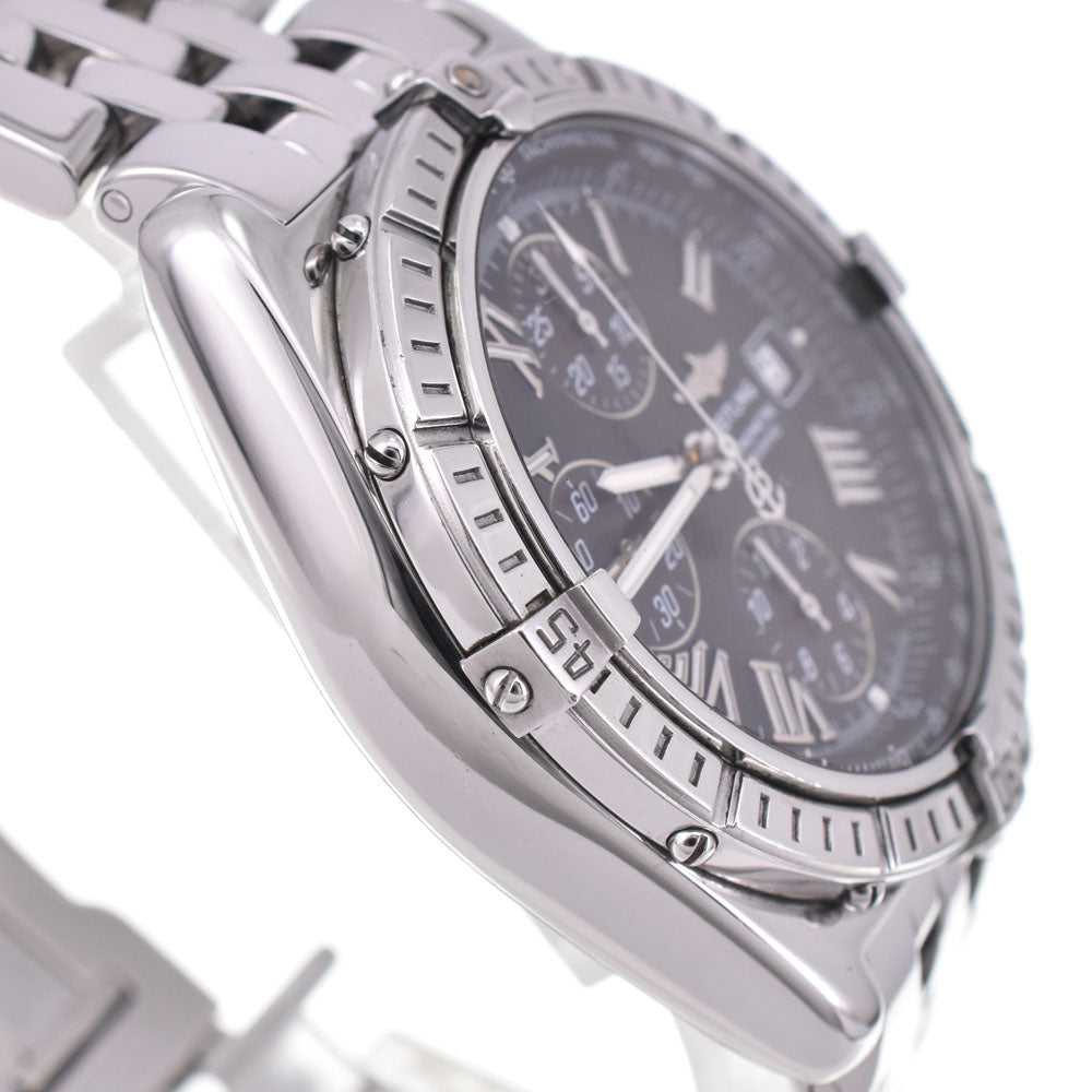 with paper BREITLING Crosswind A13355 Chronograph black Dial Automatic Men's
 Watch R#143769