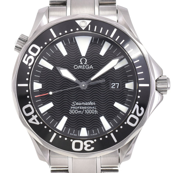with paper OMEGA Seamaster Professional 300M 2264.50 Date black Dial Quartz Men's
 Watch A#143770