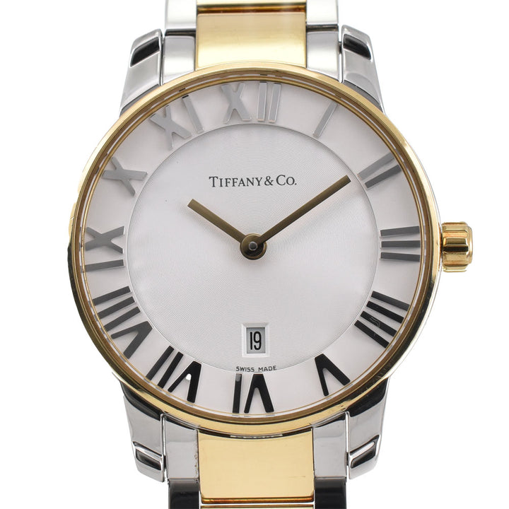 TIFFANY&Co. Atlas Dome Date Z1830.11.15A21A00A Silver Dial Quartz Ladies
 Watch R#143771