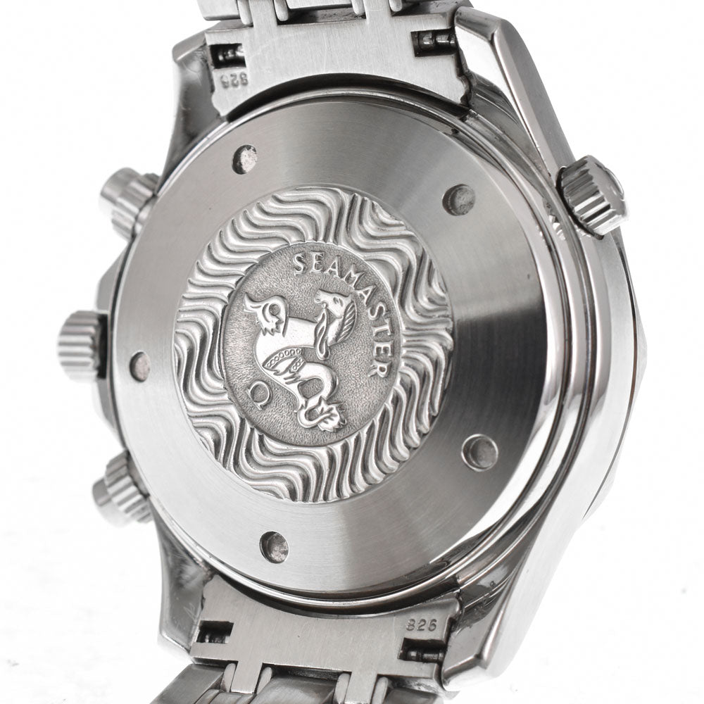 with paper OMEGA Seamaster300 2599.80 Chronograph Date blue Dial Automatic Men's
 Watch R#143776