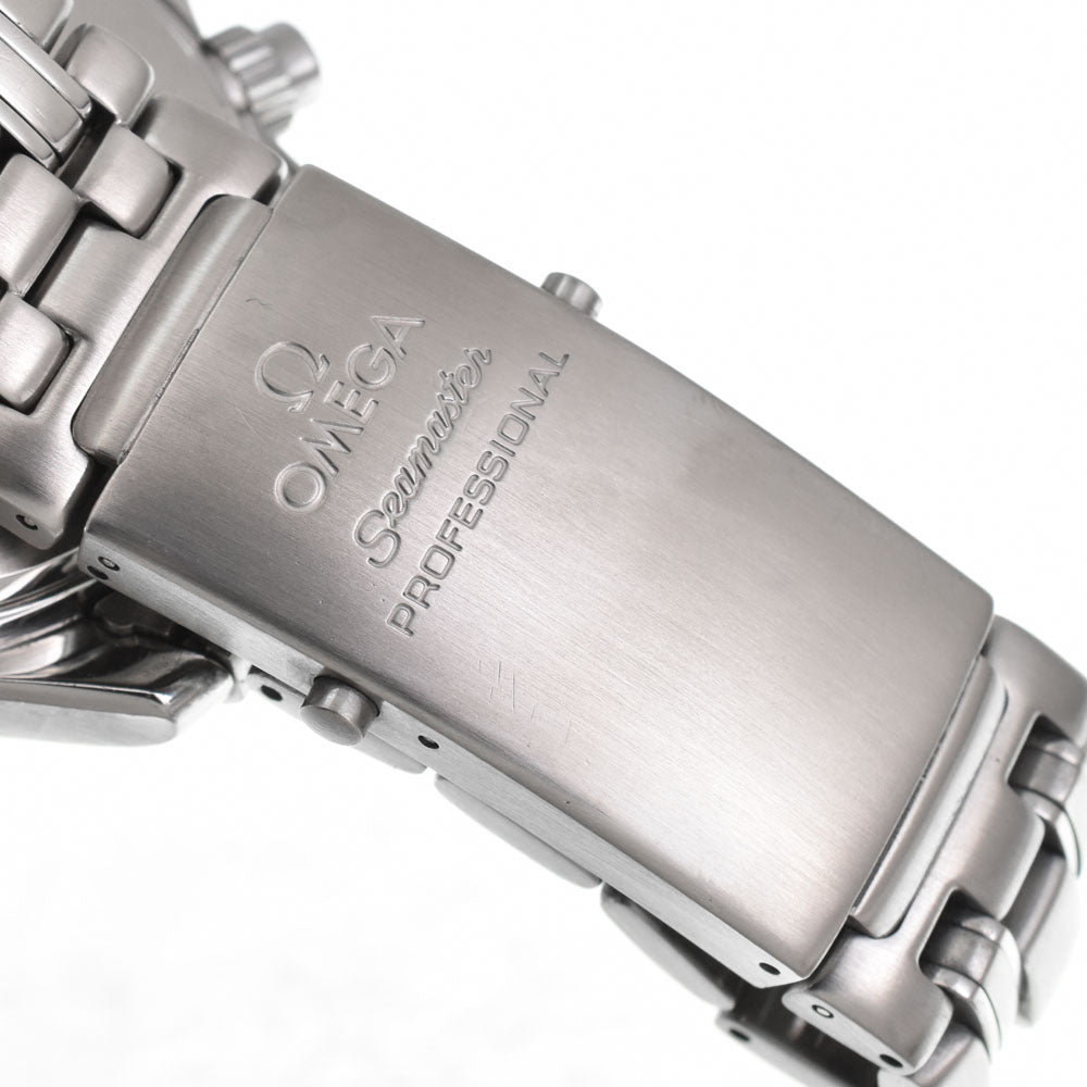 with paper OMEGA Seamaster300 2599.80 Chronograph Date blue Dial Automatic Men's
 Watch R#143776