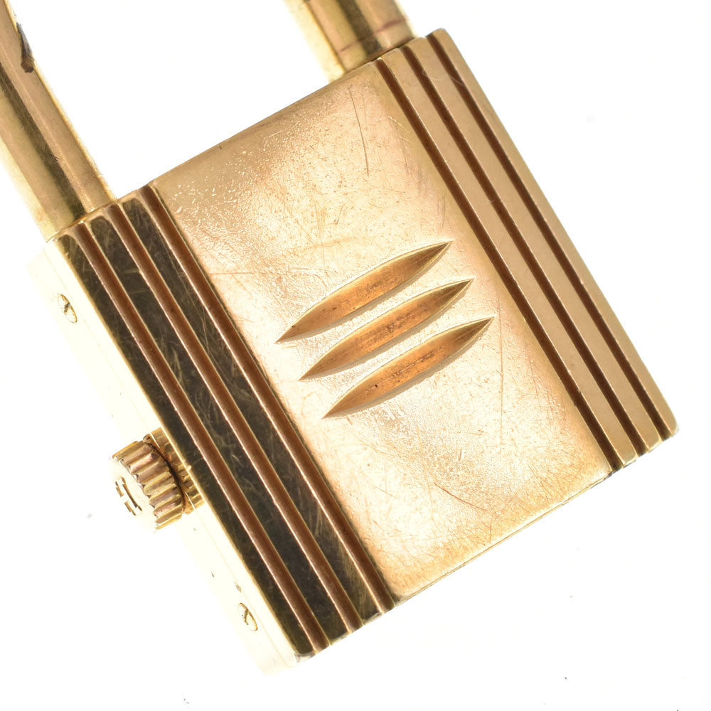 HERMES Kelly watch Gold Plated / Leather Red Dial Quartz Ladies
 Watch A#143783