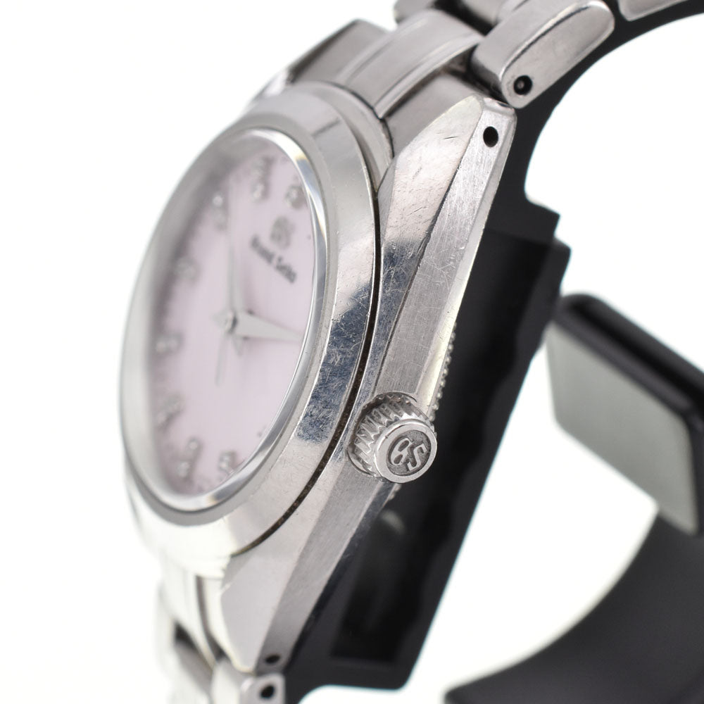 SEIKO GS Grand Seiko STGF077/4J52-0AC0 Diamond index Pink shell Dial Quartz Ladies
 Watch R#143784