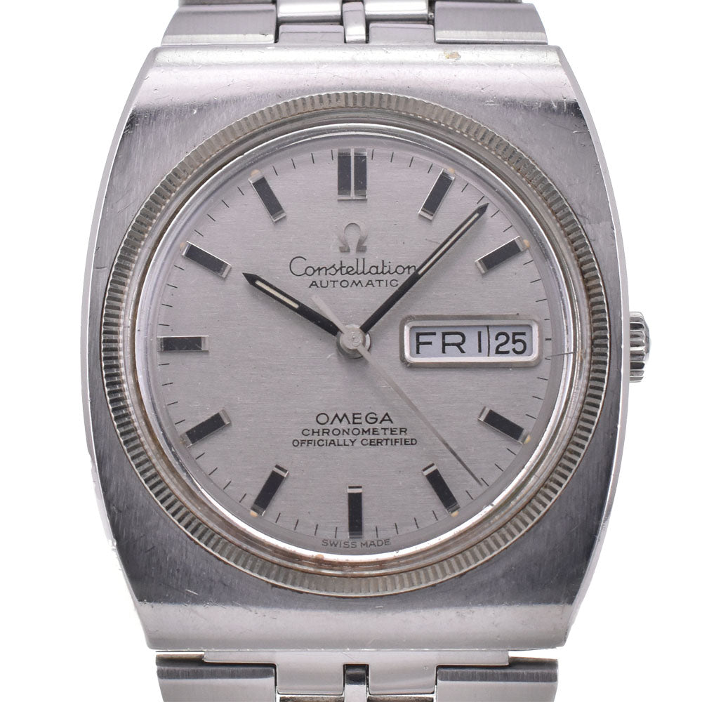 OMEGA Constellation Chronometer K18WG Bezel Cal.751 Silver Dial Automatic Men's
 Watch B#143785