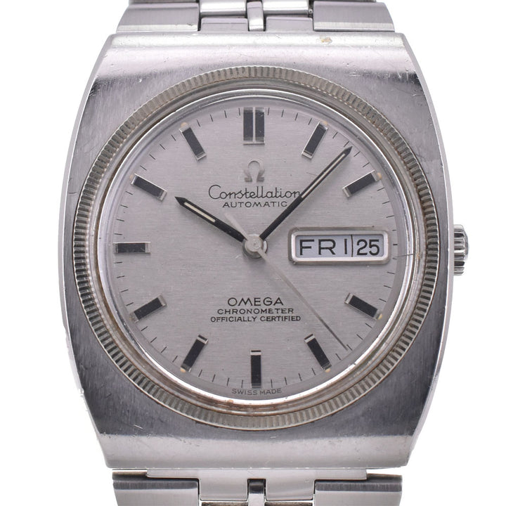 OMEGA Constellation Chronometer K18WG Bezel Cal.751 Silver Dial Automatic Men's
 Watch B#143785